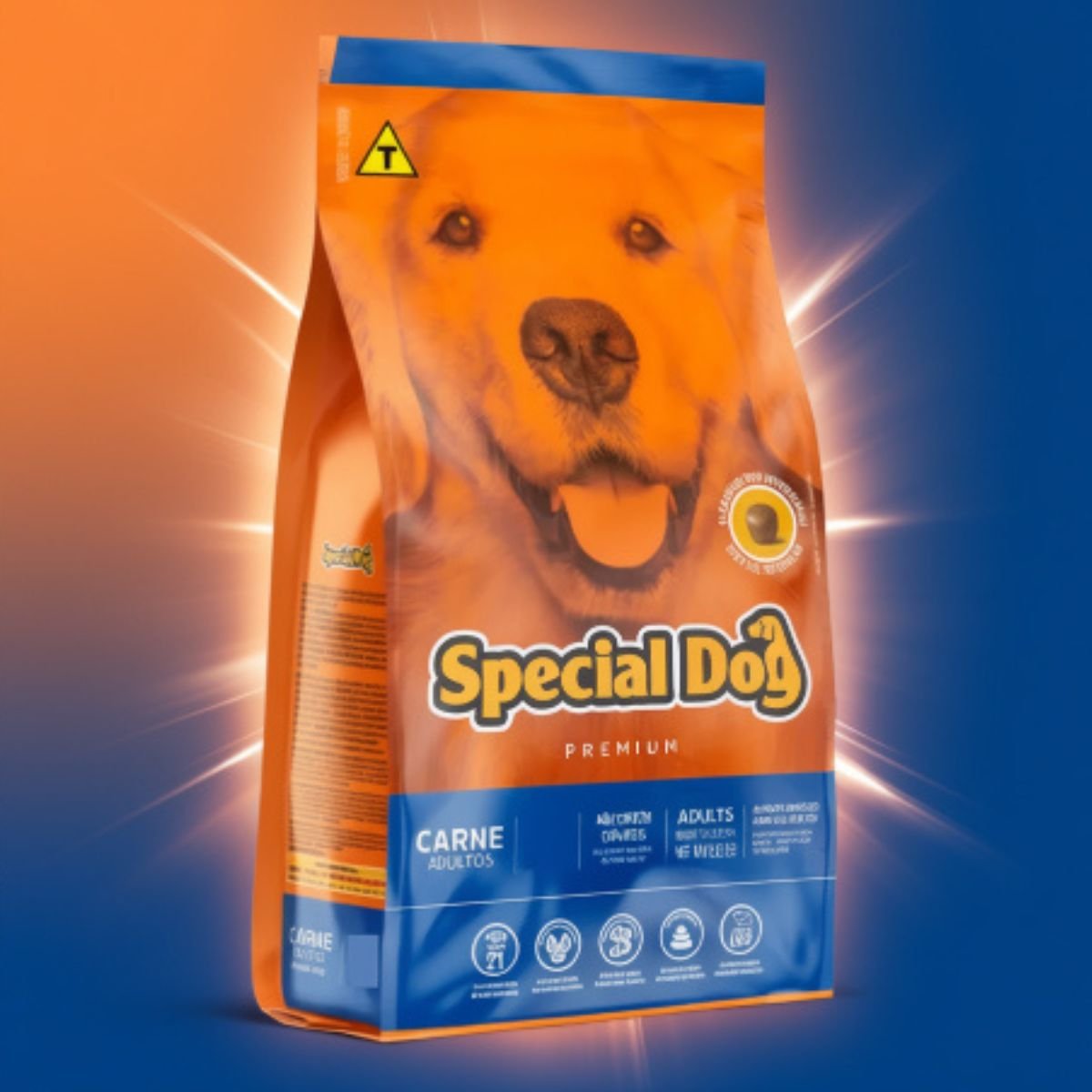 Ração Special Dog Para Cães Adultos Sabor Carne – 15kg-Imagem 3