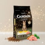 Ração Golden Gatos Adultos Castrados Sabor Frango – 10,1kg