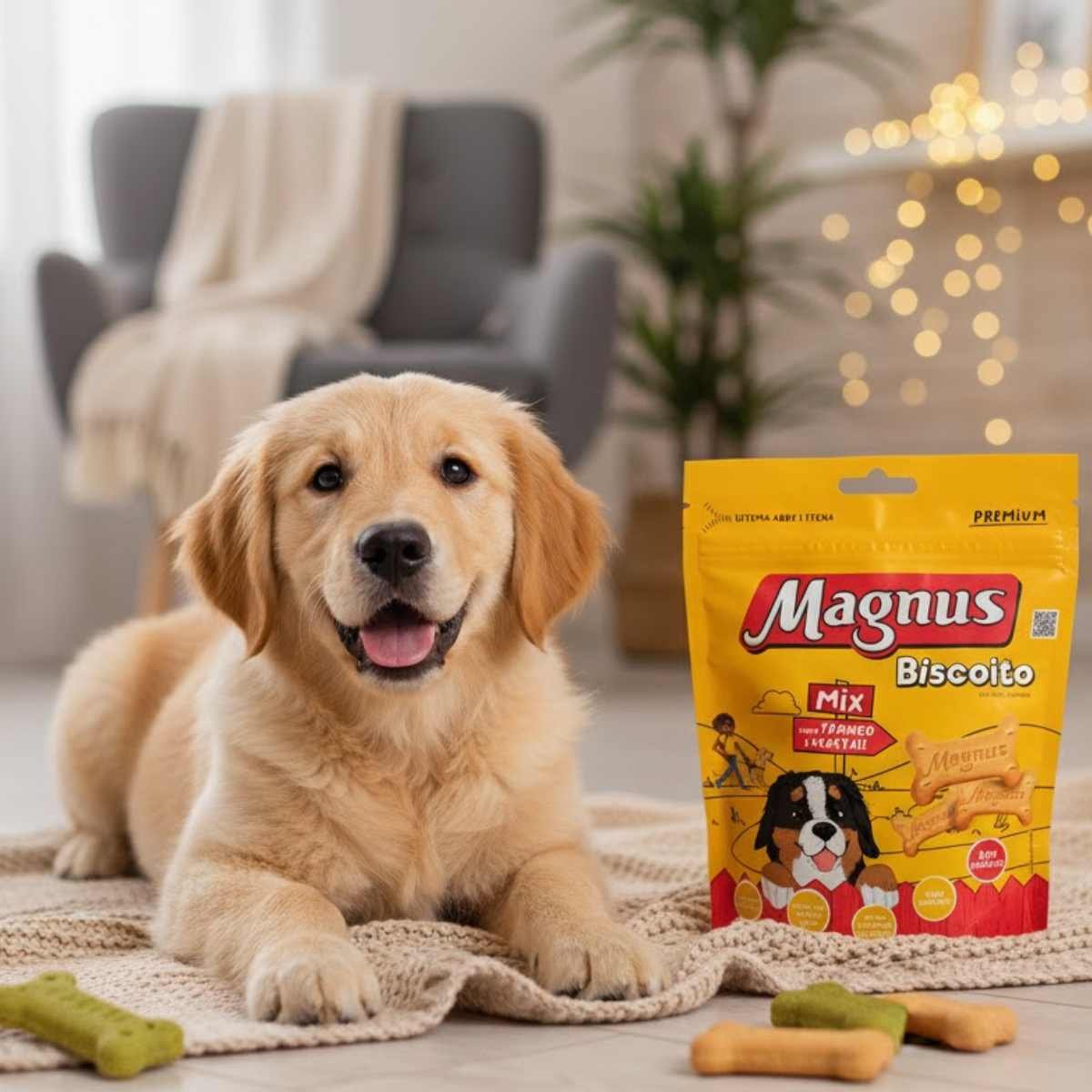 Biscoito Magnus Para Cães – Mix 500g-Imagem 3