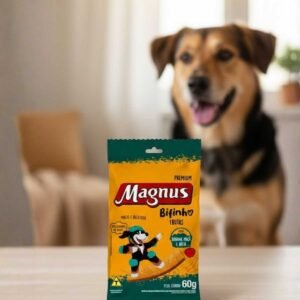 Magnus Bifinho Premium Frutas – Banana, Maçã e Aveia (60g)